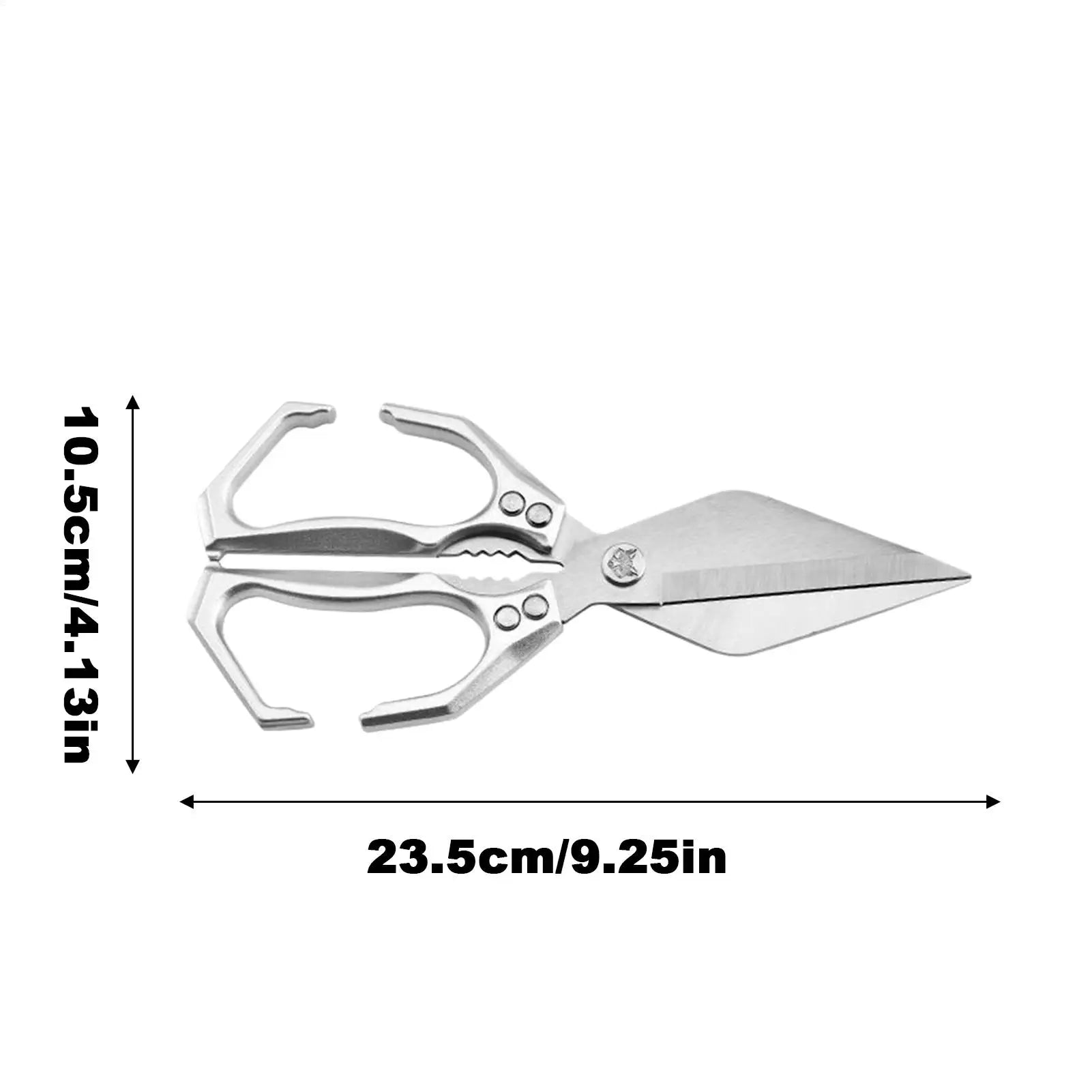 Kitchen Scissors Stainless Steel Meat Cutting Scissors Cooking Shears Heavy Duty Utility For Chicken Cutting Turkey Fish Seafood