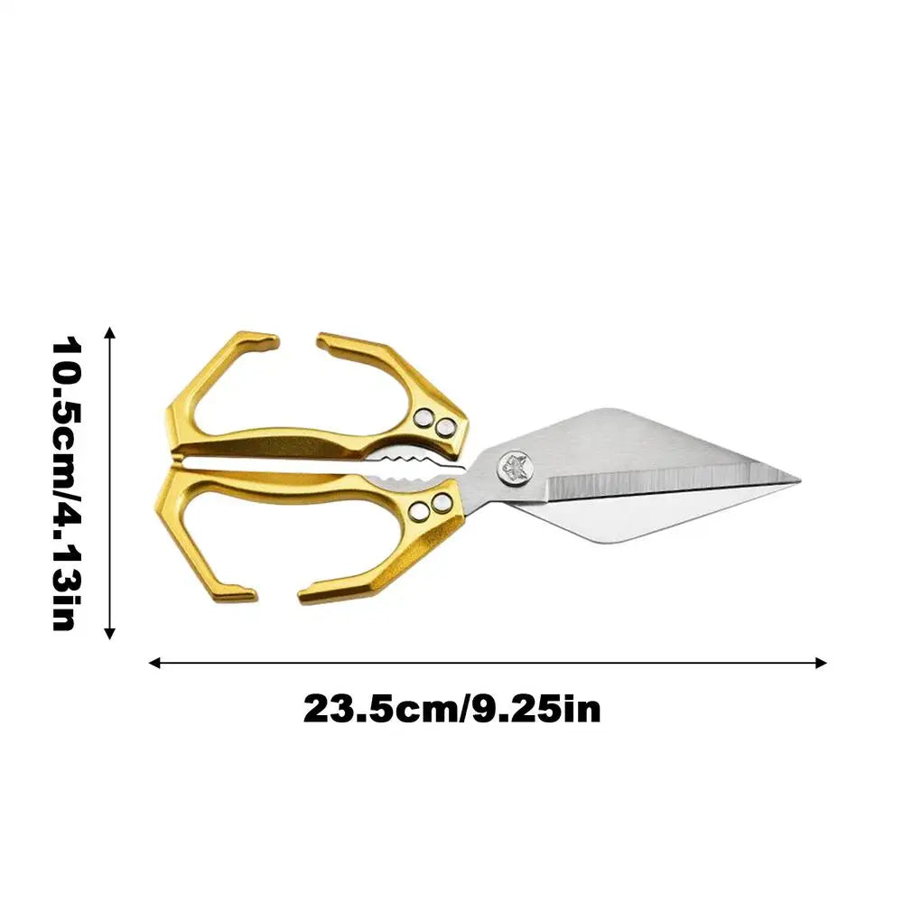Kitchen Scissors Stainless Steel Meat Cutting Scissors Cooking Shears Heavy Duty Utility For Chicken Cutting Turkey Fish Seafood