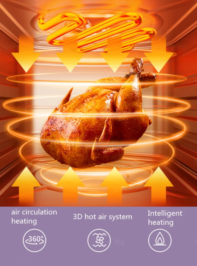Air fryer Large capacity 6L 8L intelligent electric fryer Zhongshan small appliance gift French fries machine