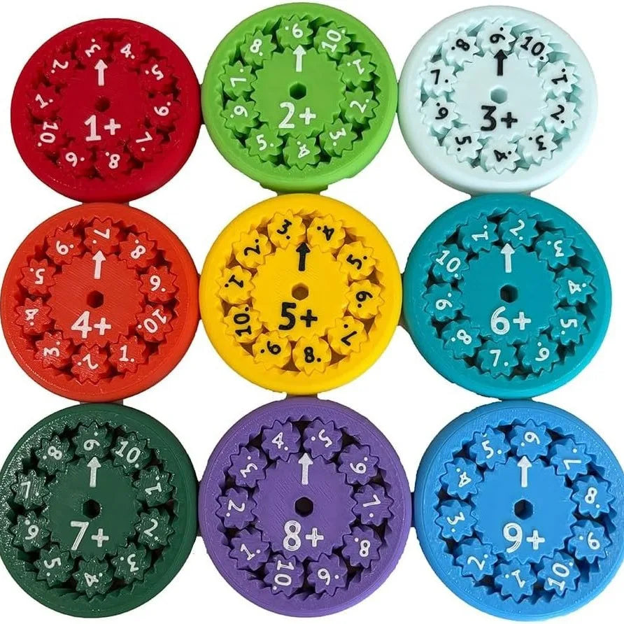 Math Fidget Spinners Math Fidget Spinners Math Multiplication Tables For Children Educational Toys Classroom Supplies Teaching
