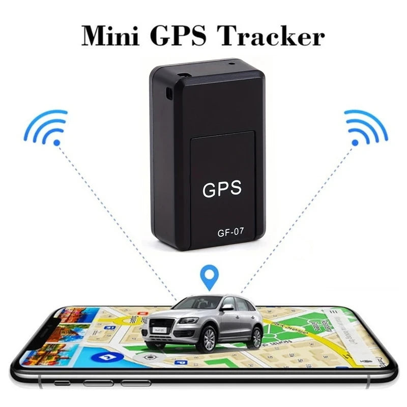 Gf07 Magnetic Mini Car Tracker Gps Real Time Tracking Locator Device Magnetic Gps Tracker Real-Time Vehicle Locator Pet Tracker