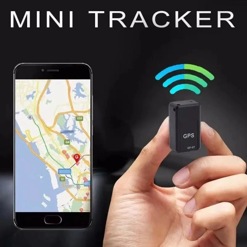 Gf07 Magnetic Mini Car Tracker Gps Real Time Tracking Locator Device Magnetic Gps Tracker Real-Time Vehicle Locator Pet Tracker